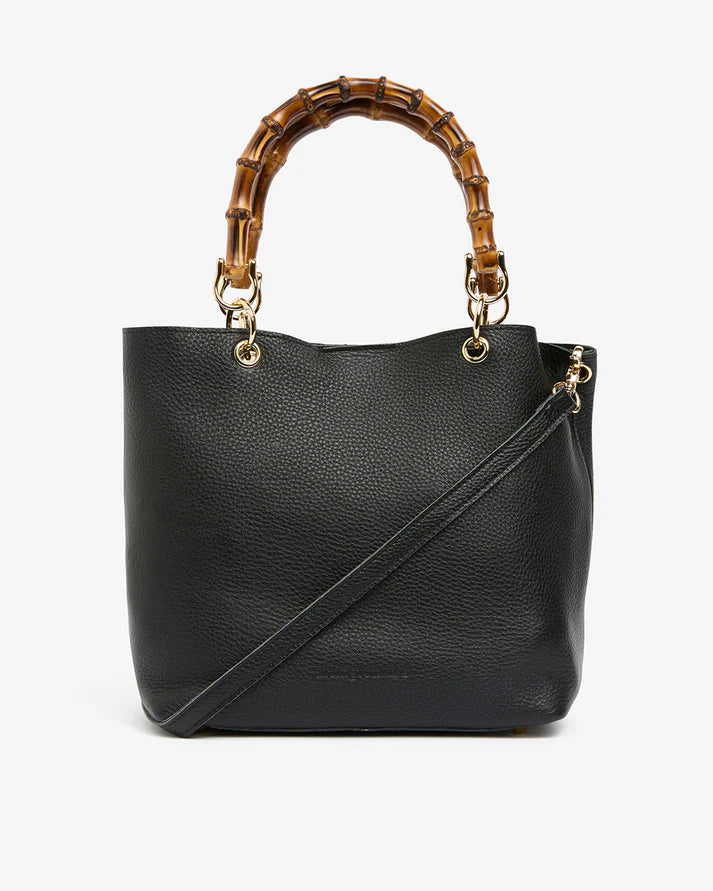 Maya Tote - Black Pebble