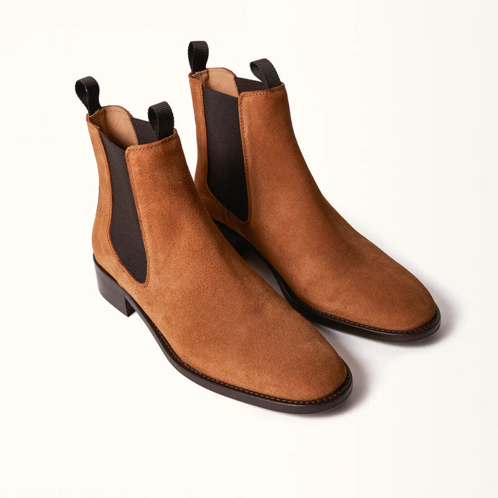 Oak Boot - Brown Suede