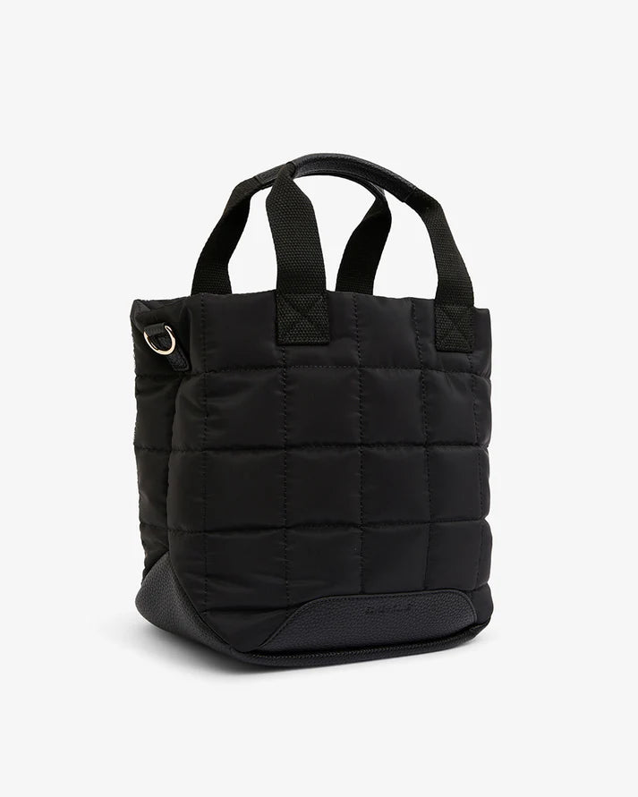 Mini Santa Monica Tote - Black