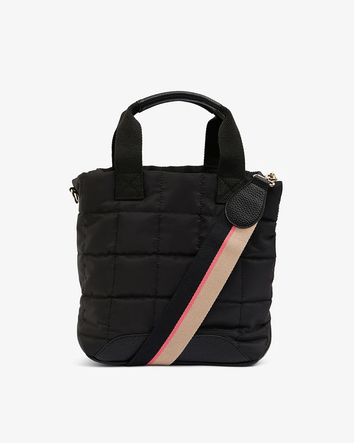 Mini Santa Monica Tote - Black