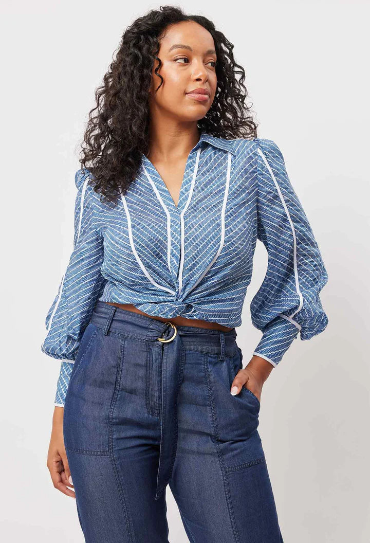 Laguna Shirt - Del Mar Stripe