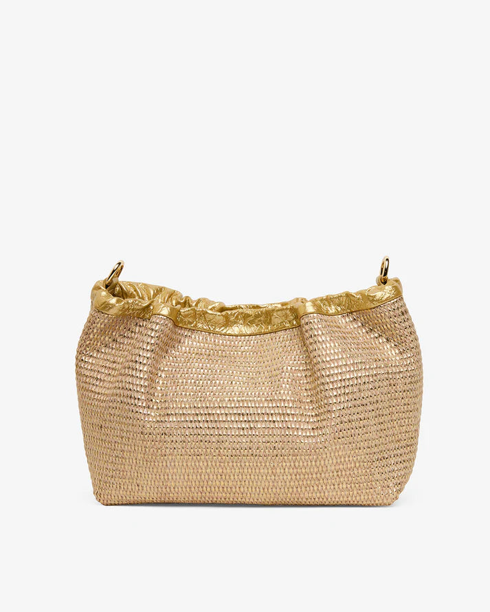 Monty Crossbody - Gold Weave