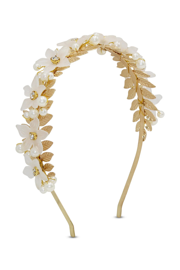 Fleur Headband - Gold