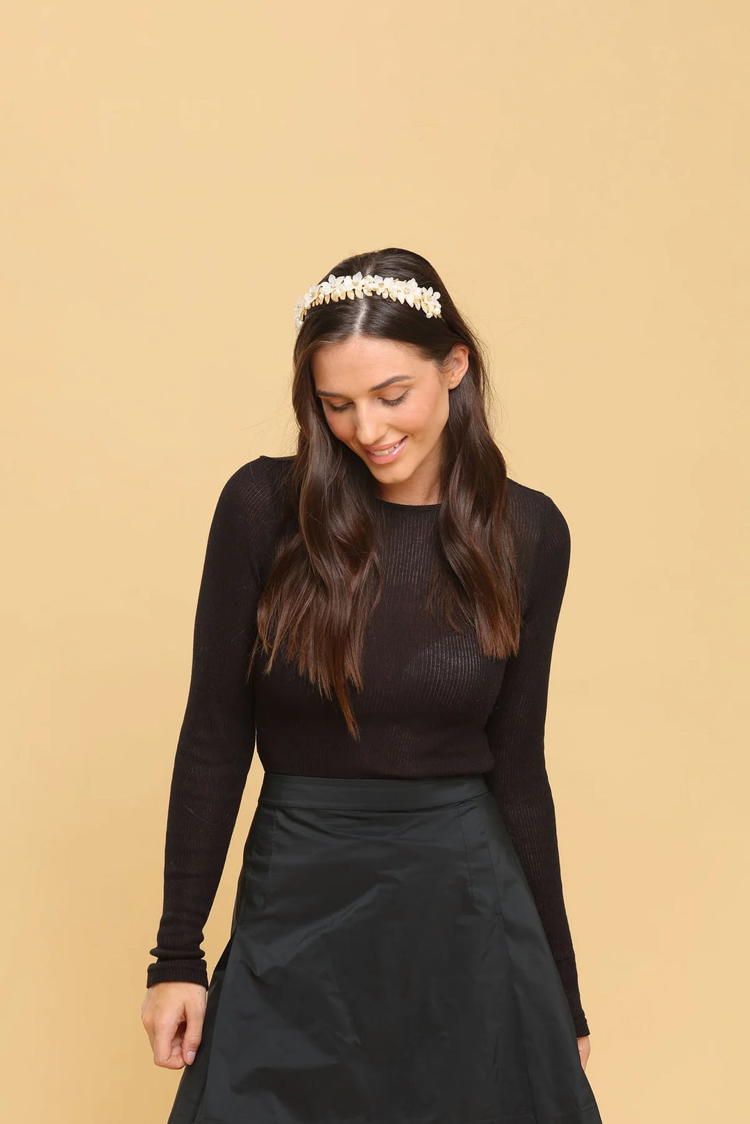 Fleur Headband - Gold