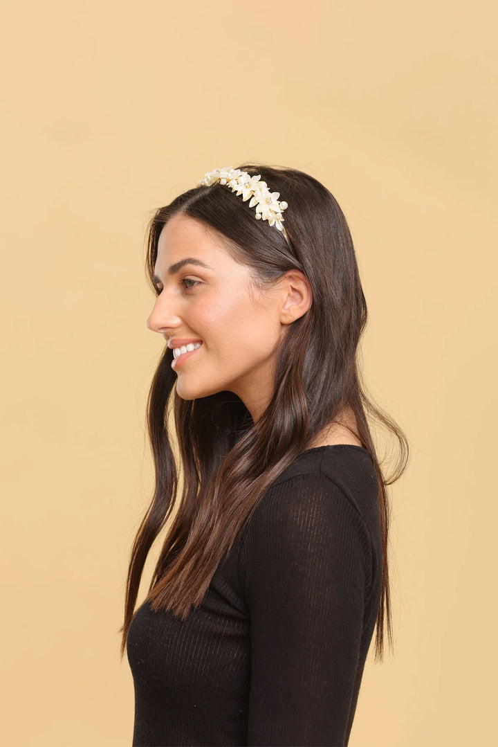 Fleur Headband - Gold