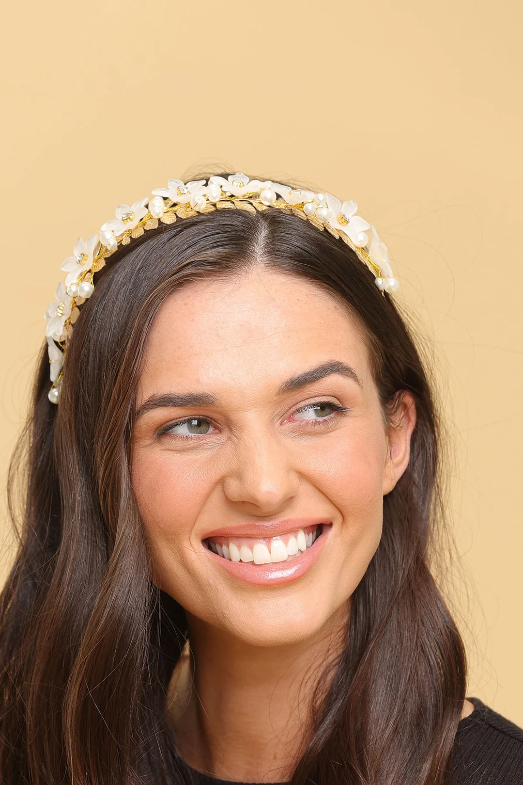 Fleur Headband - Gold