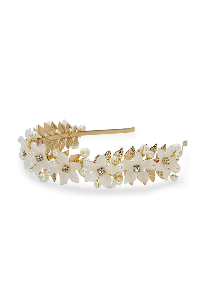 Fleur Headband - Gold