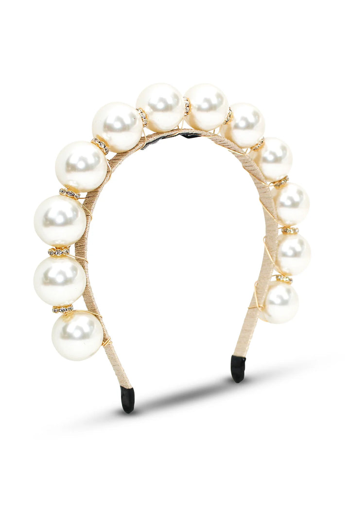 Rihannon Headpiece - Pearl