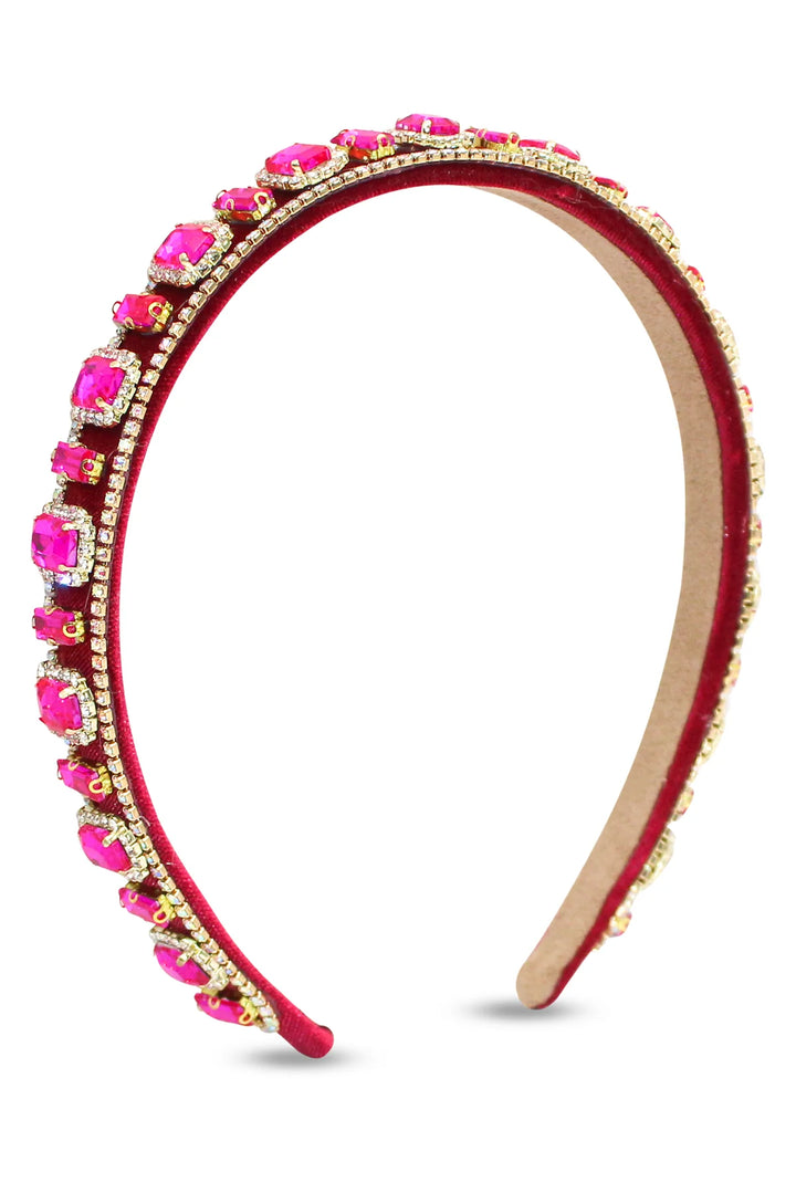 Sabine Headband - Hot Pink