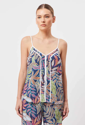 Panama Viscose Cami Top - Fiesta Tropico