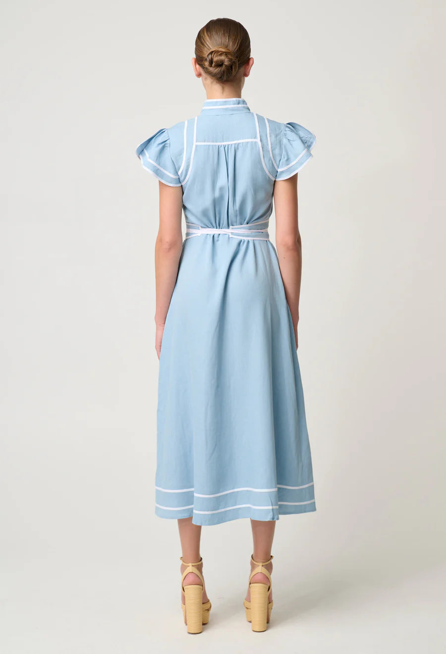 Panama Tencel Dress - Chambray