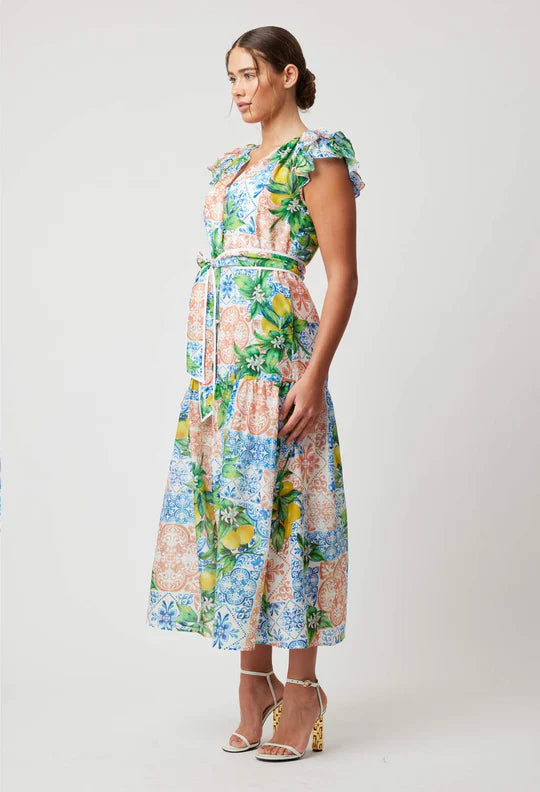 Paradiso Dress - Limonata Print