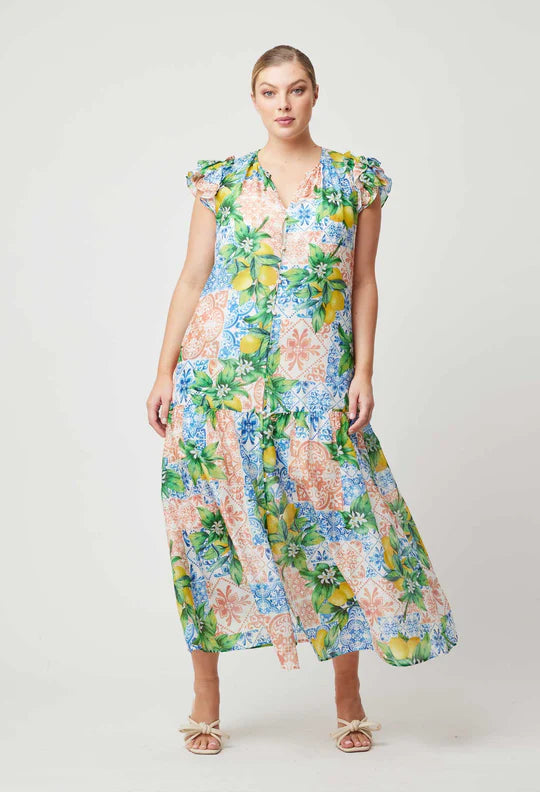 Paradiso Dress - Limonata Print