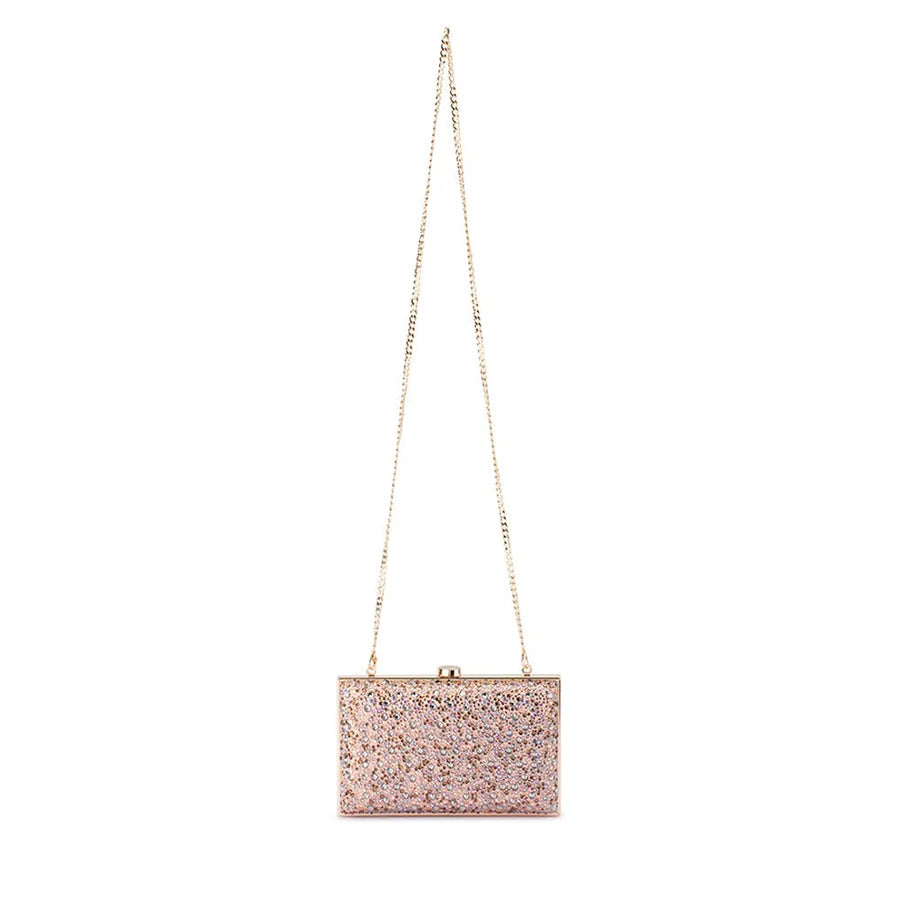 Asha Hotfix Clutch - Blush