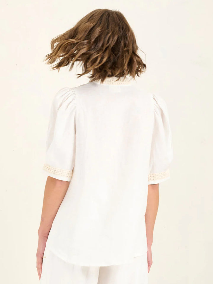 Peek Blouse - Ivory