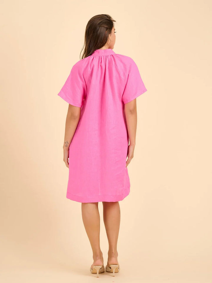 Petal Mini Dress - Rosa