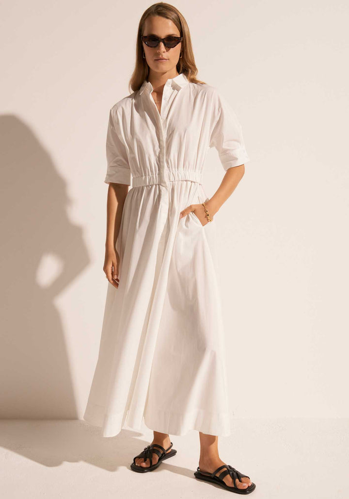 Toya Maxi Dress - White