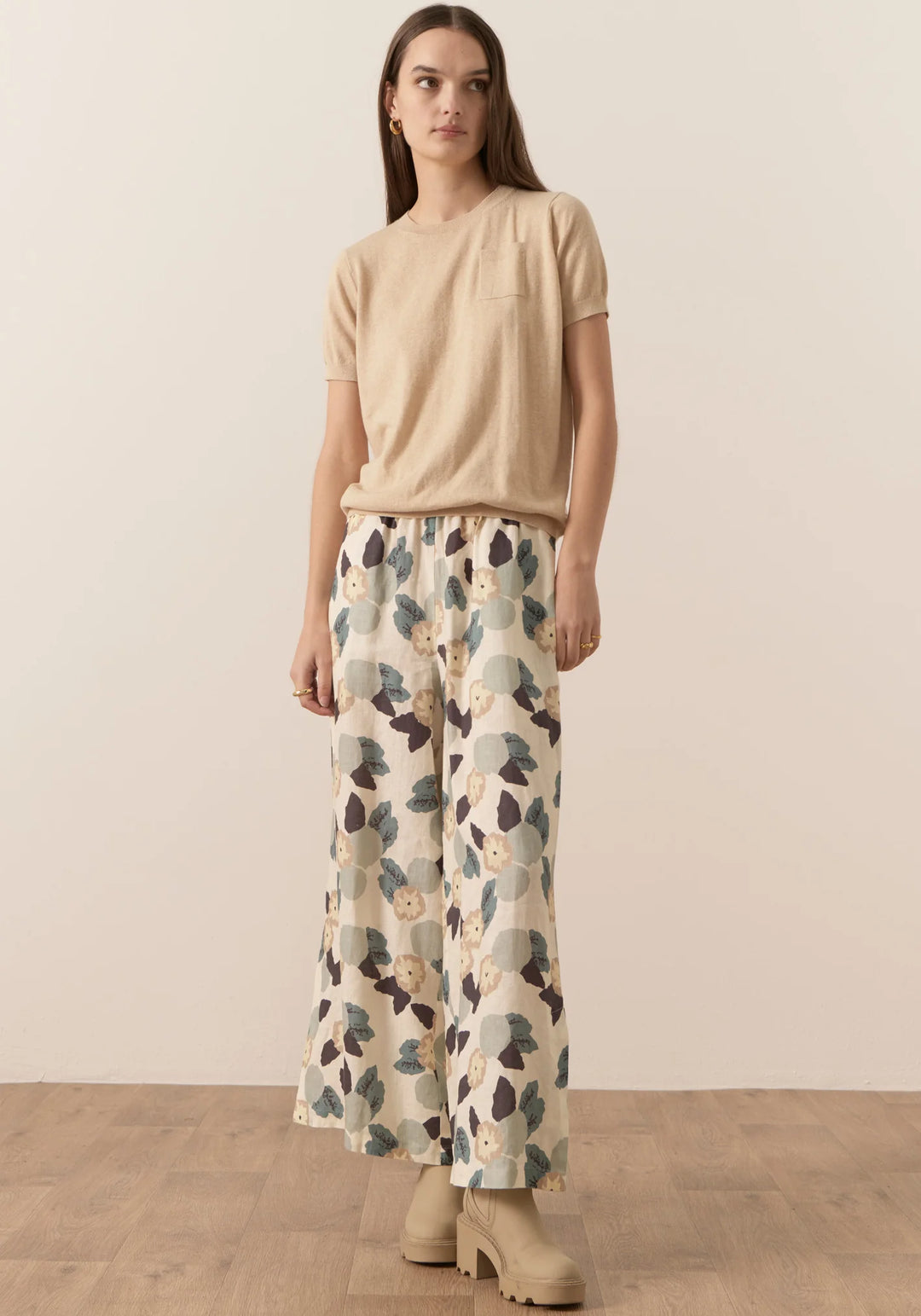 Gatsby Split Pant - Gatsby Print