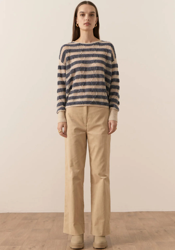 Thomas Corduroy Pant - Ecru