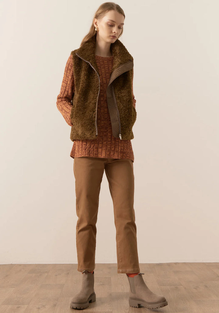 Darcy Cloud Vest - Toffee