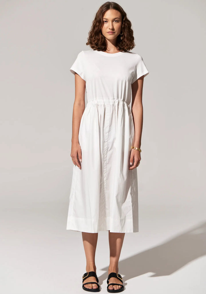 Harlyn Multi Media Dress - White