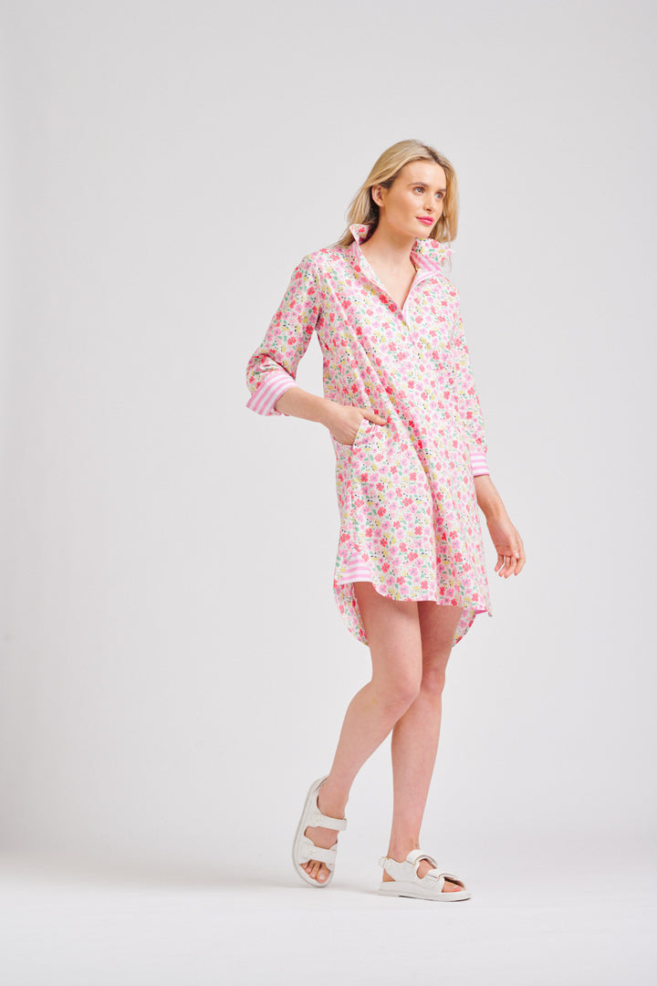 The Popover Shirtdress - Spring Floral