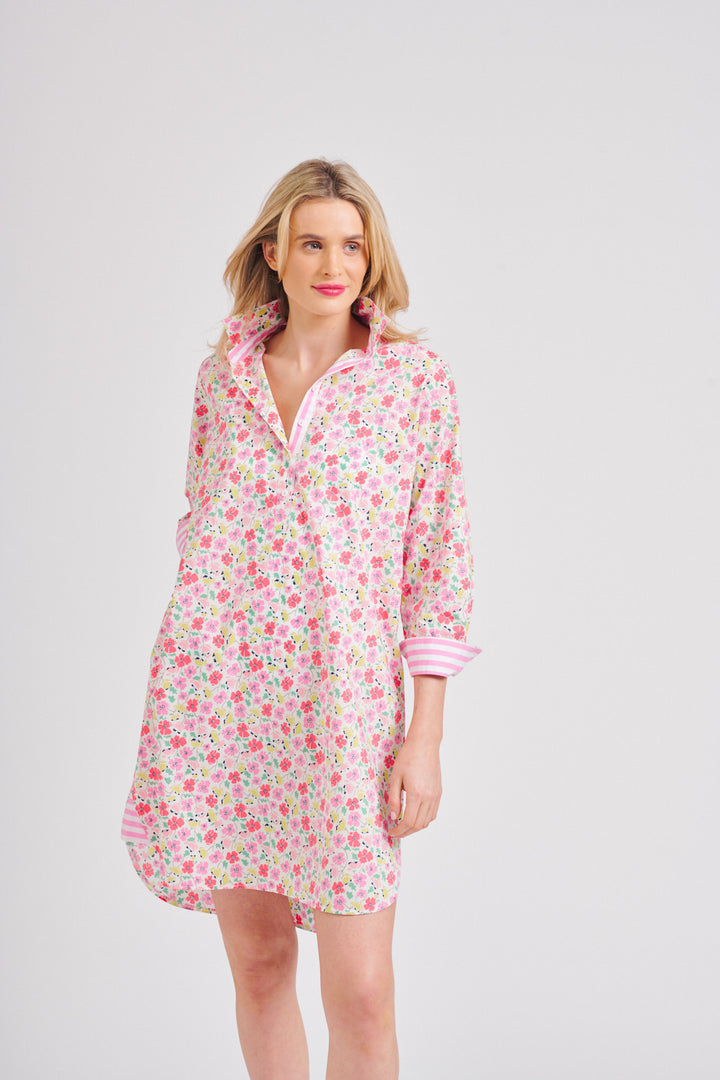 The Popover Shirtdress - Spring Floral