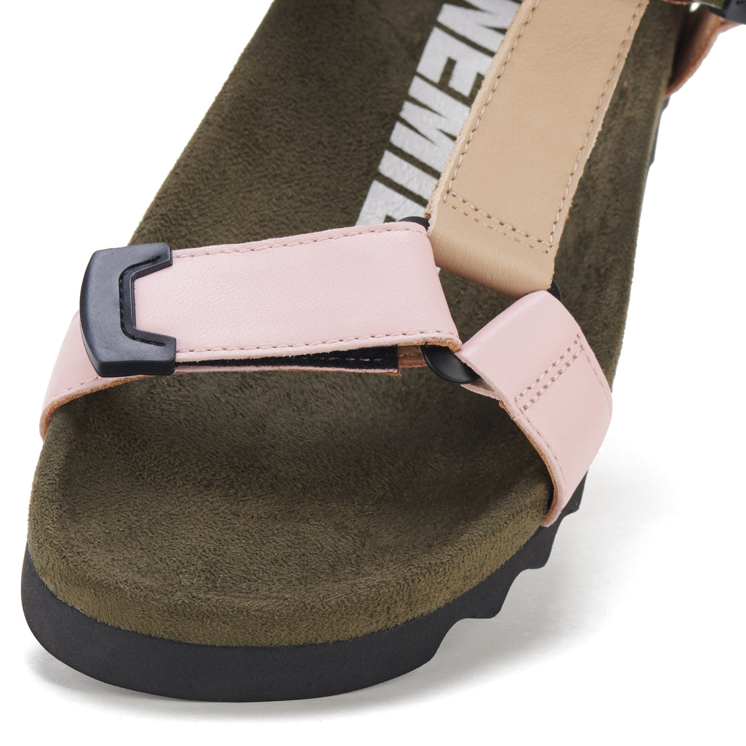 Tooth Wedge Sandal - Blush Camo