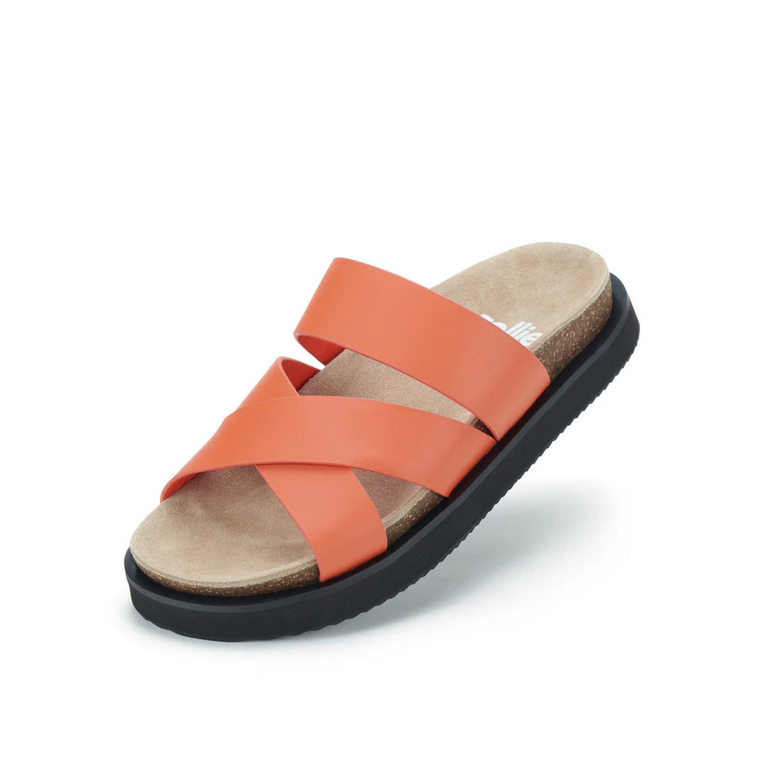 Rhodes Cross Slide - Tangerine