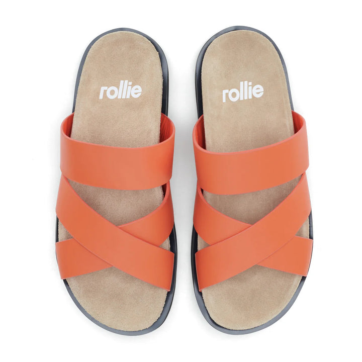 Rhodes Cross Slide - Tangerine