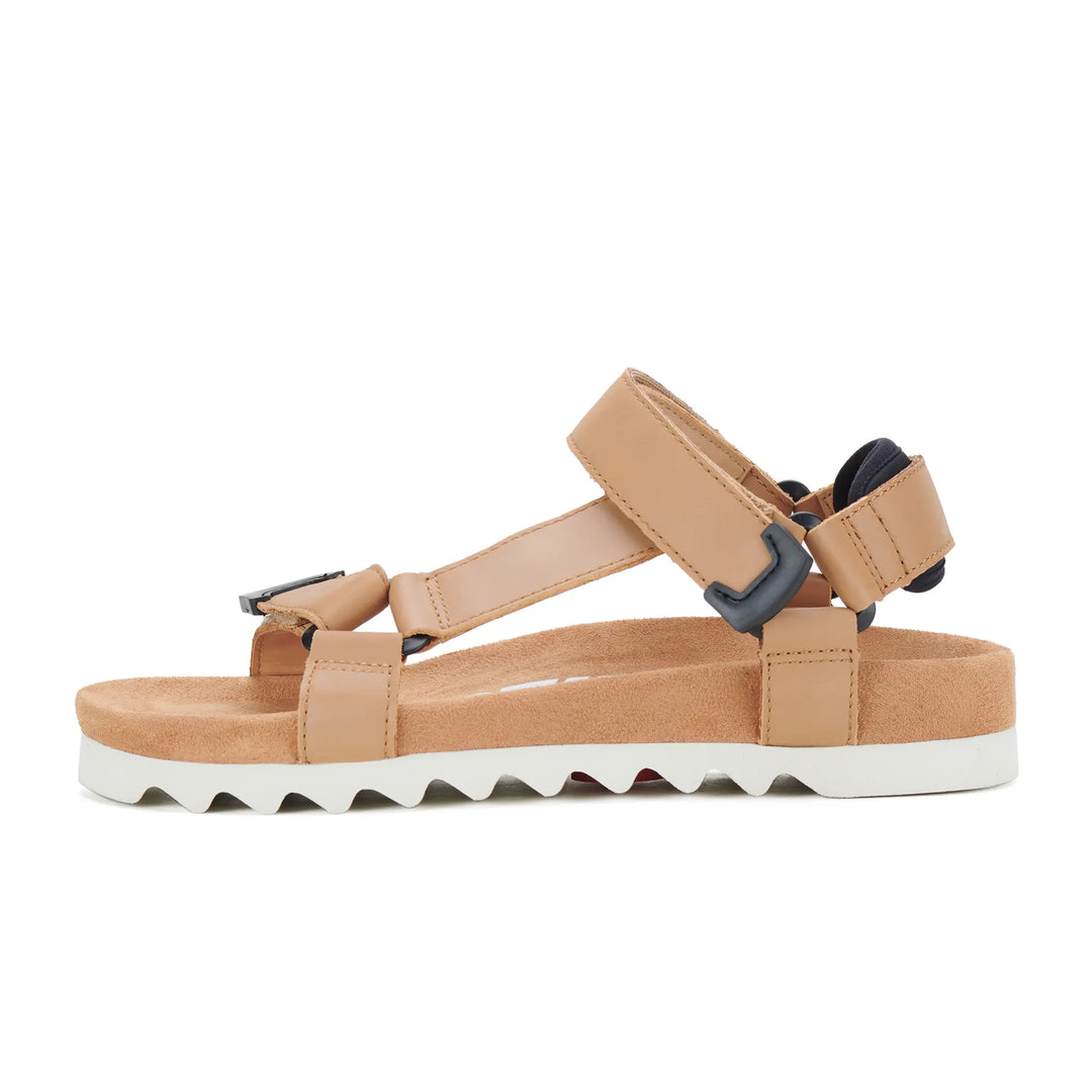 Tooth Wedge Sandal - Soft Tan