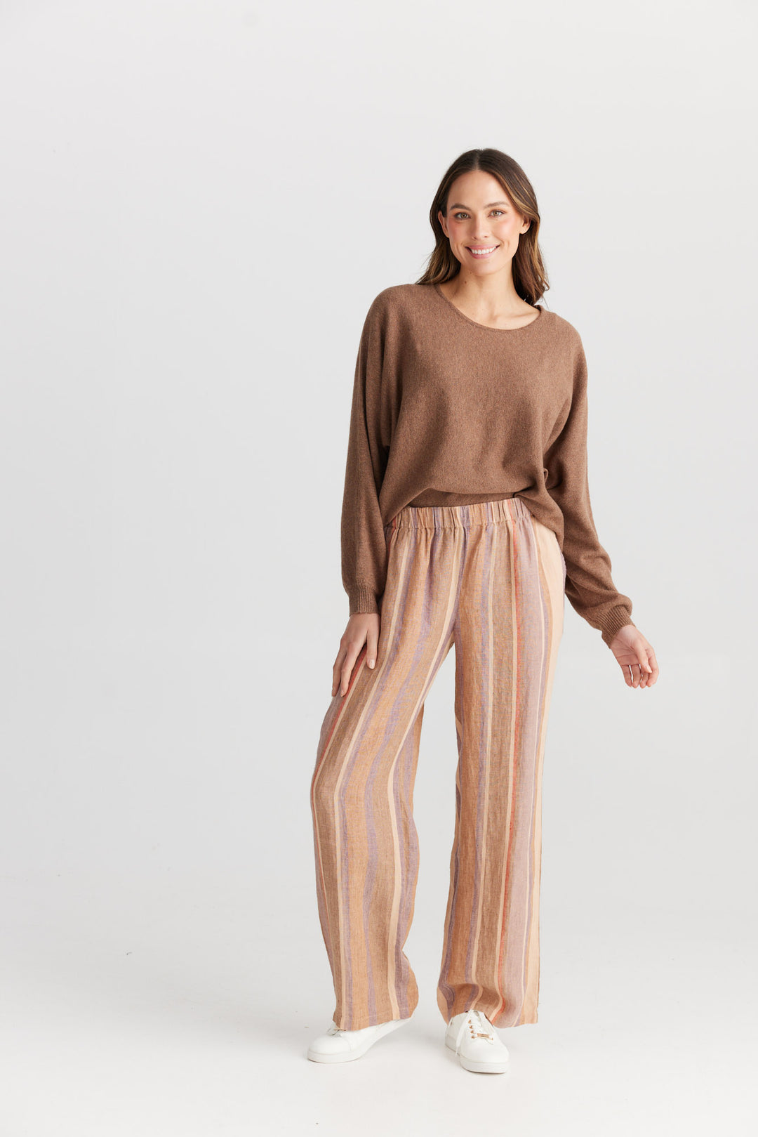 Souk Pants - Santal Stripe