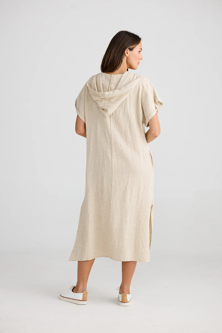 Cuban Tunic - Natural Jaquard