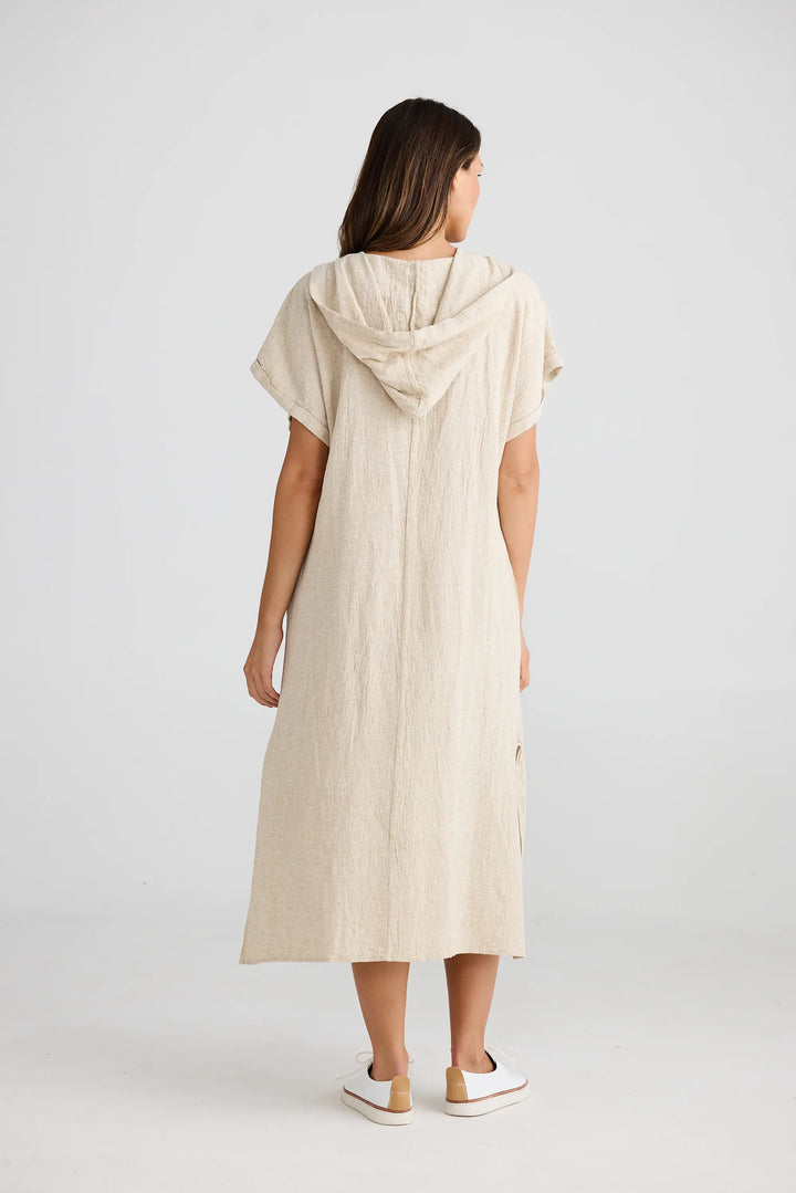 Cuban Tunic - Natural Jaquard