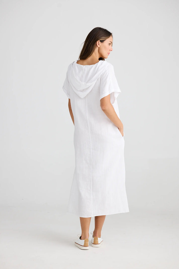 Cuban Tunic - White Linen