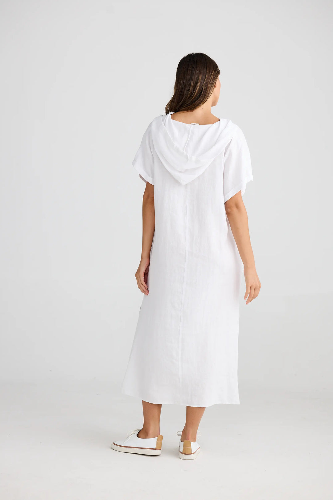 Cuban Tunic - White Linen