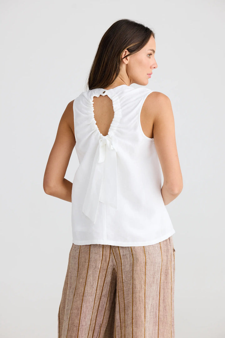 Adel Top - Linen Blend