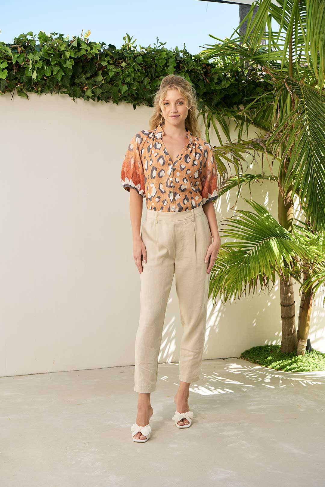 Sadie Blouse - Ibiza Tan