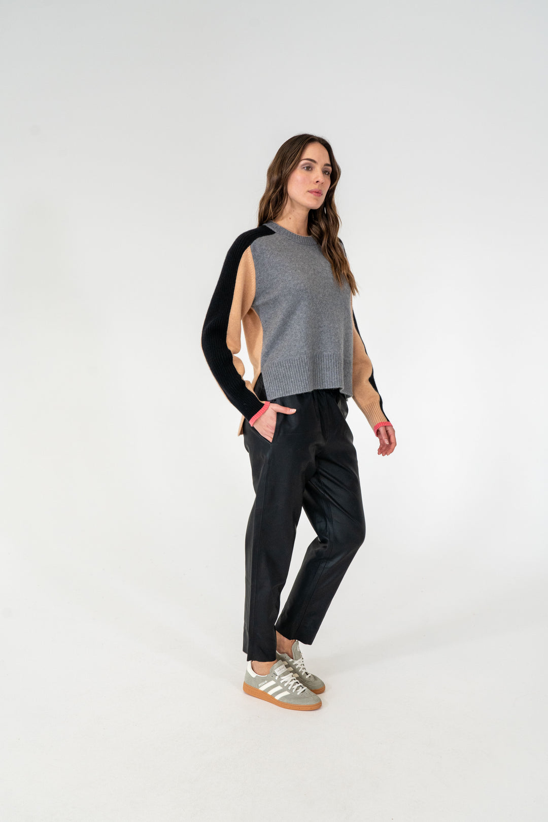 Sevilla Knit - Charcoal Multi