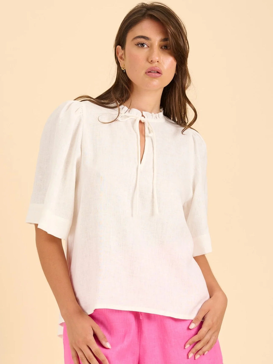 Tulip Blouse - Ivory