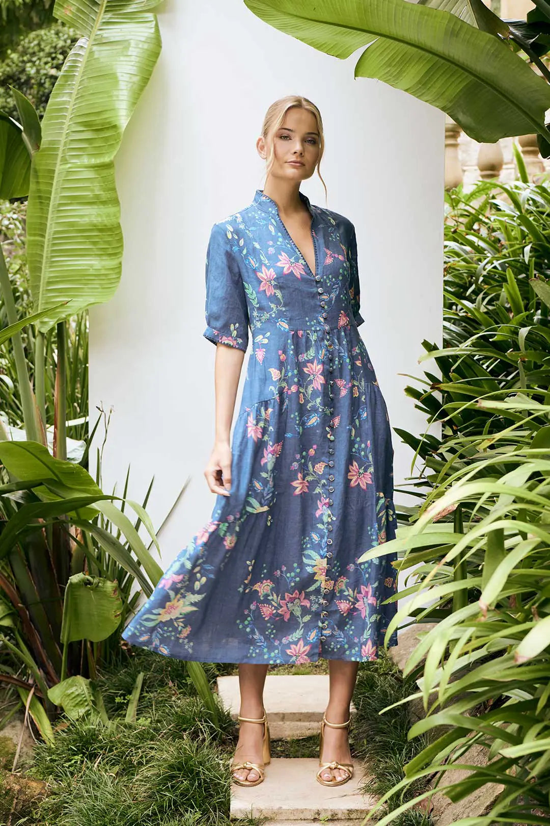 Tilda Flora Ankle Dress