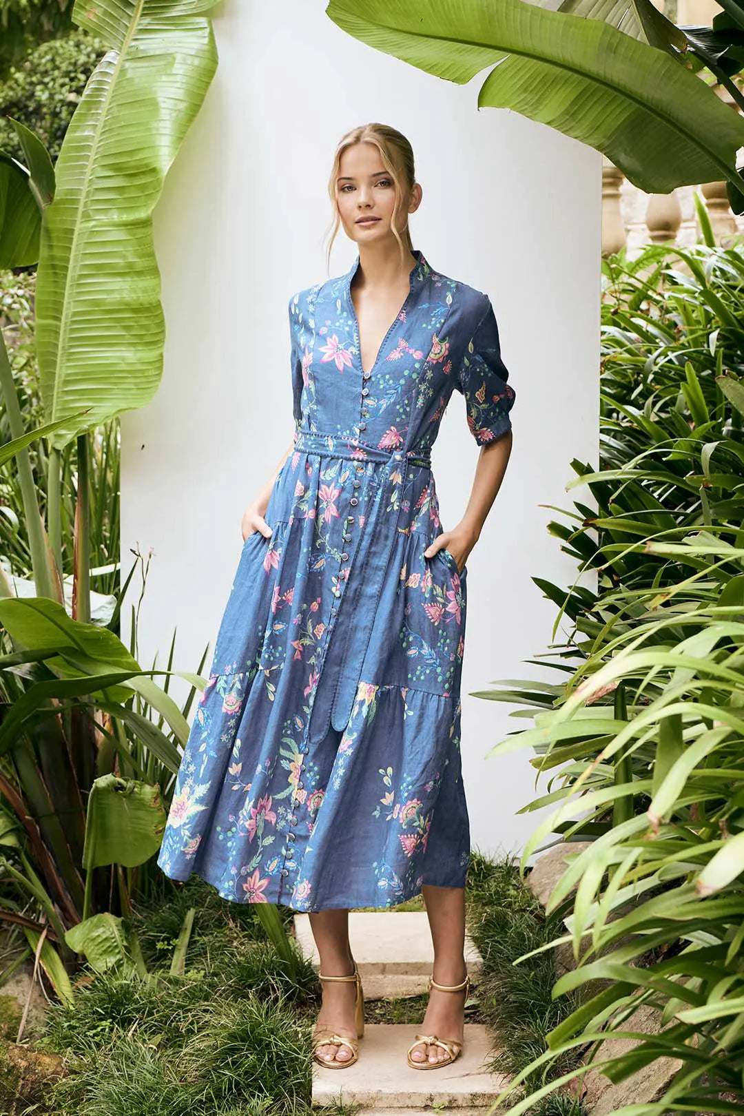 Tilda Flora Ankle Dress