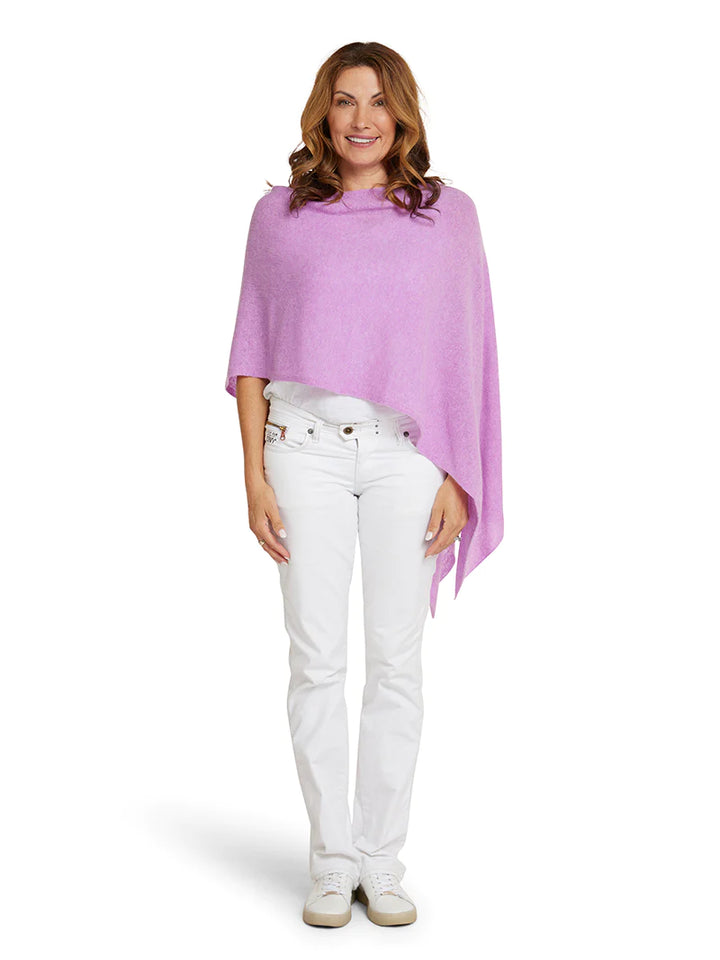 Cashmere Topper - Wild Orchid