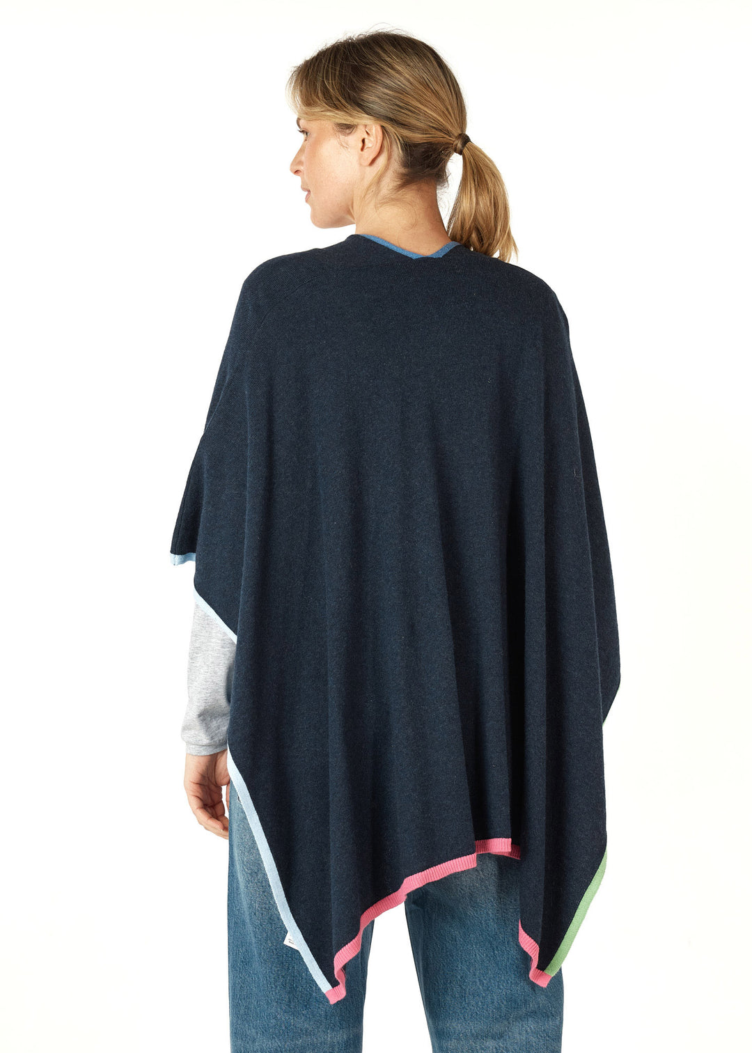 Poncho - Denim