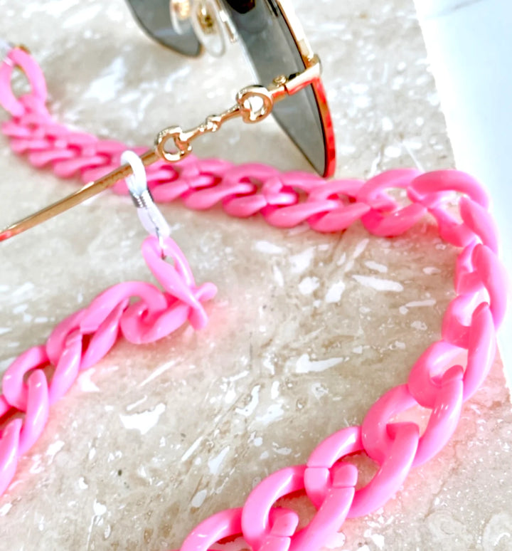 Fruit Tingle Sunglass Chain - Candy Pink