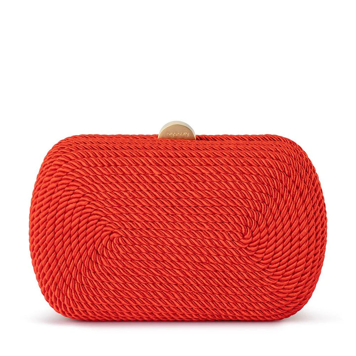 Martina Rope Clutch - Red