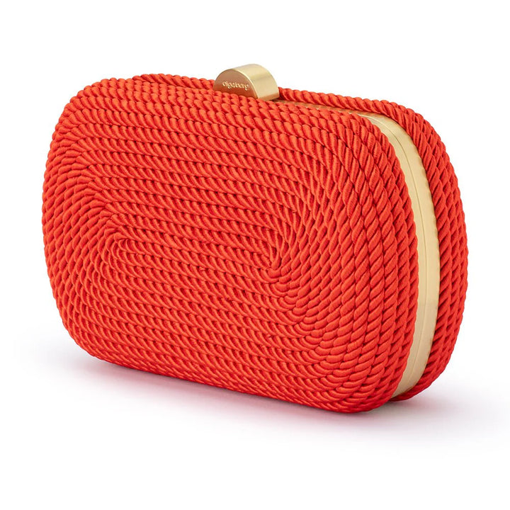 Martina Rope Clutch - Red