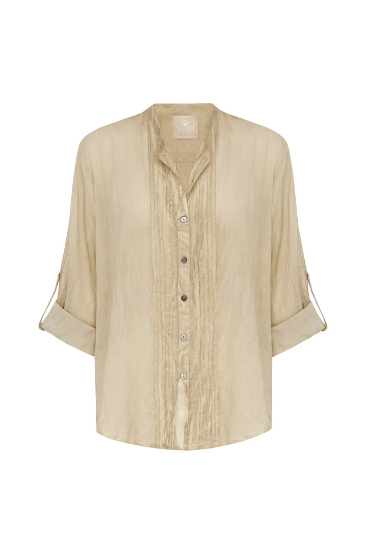 Olive Shirt - Caramel