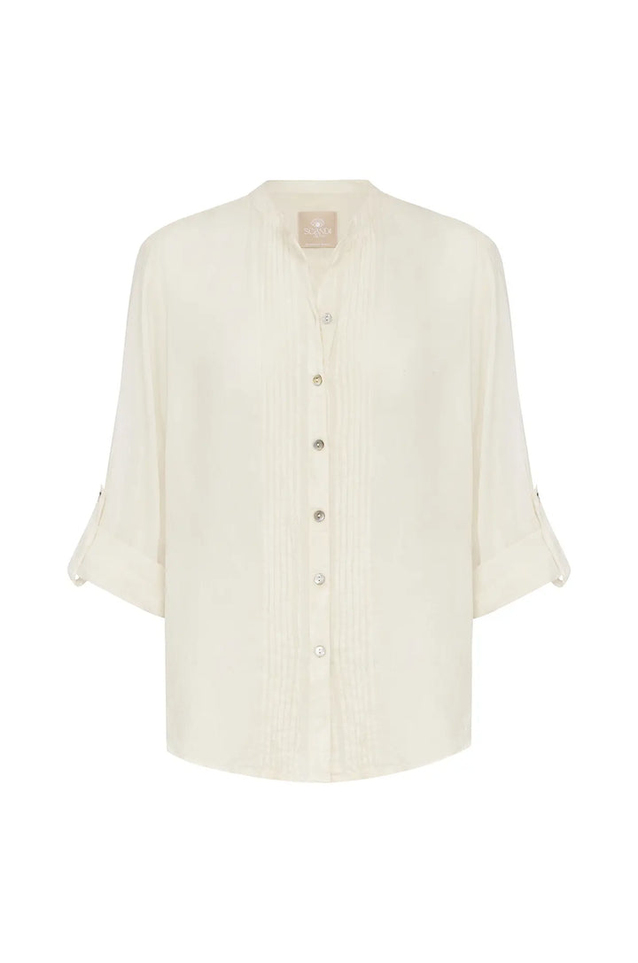 Olive Shirt - Ivory