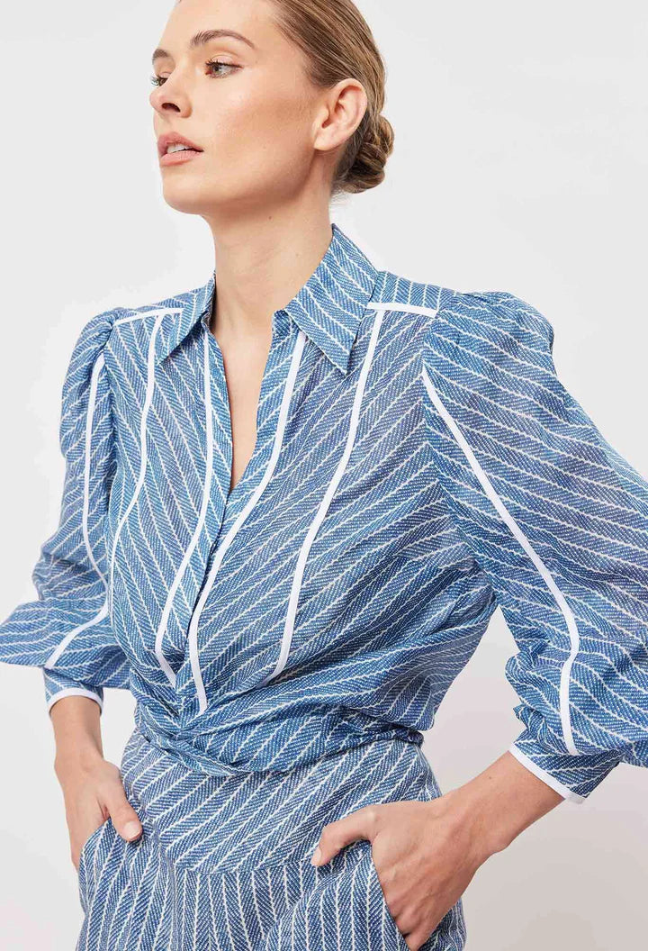 Laguna Shirt - Del Mar Stripe